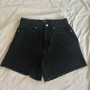Wild Fable Black Jean Shorts